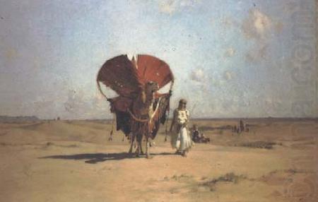 Gustave Guillaumet Dans Les dunes (mk32) china oil painting image